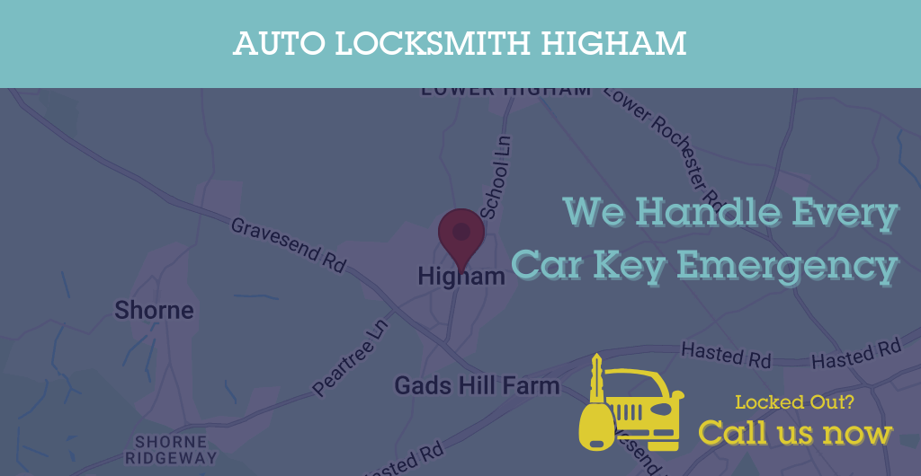 Auto Locksmith Services in Higham - ME postcode