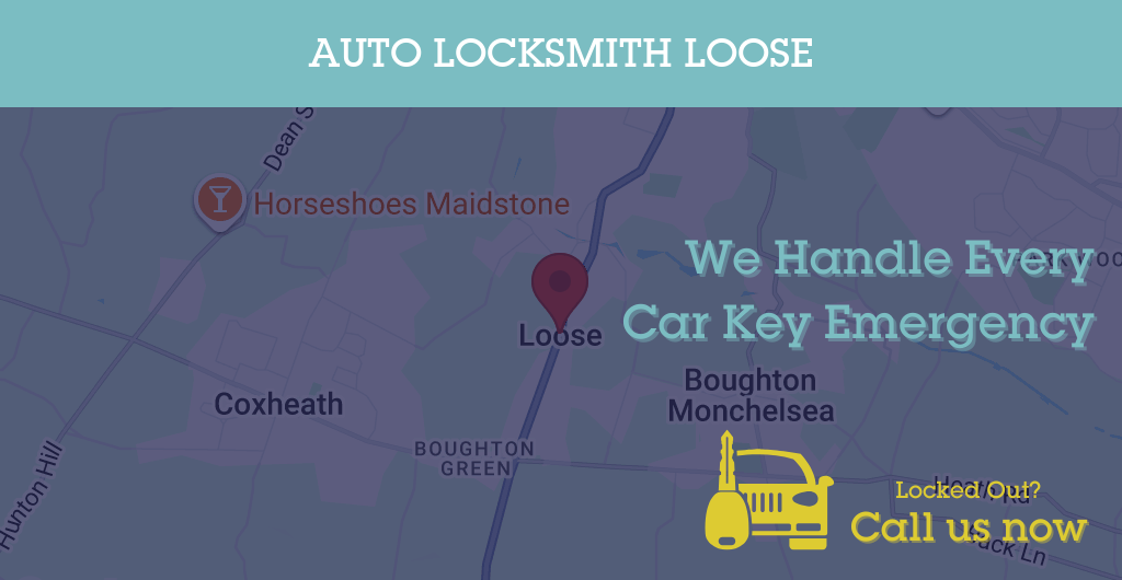 Auto Locksmith Services in Loose - ME postcode